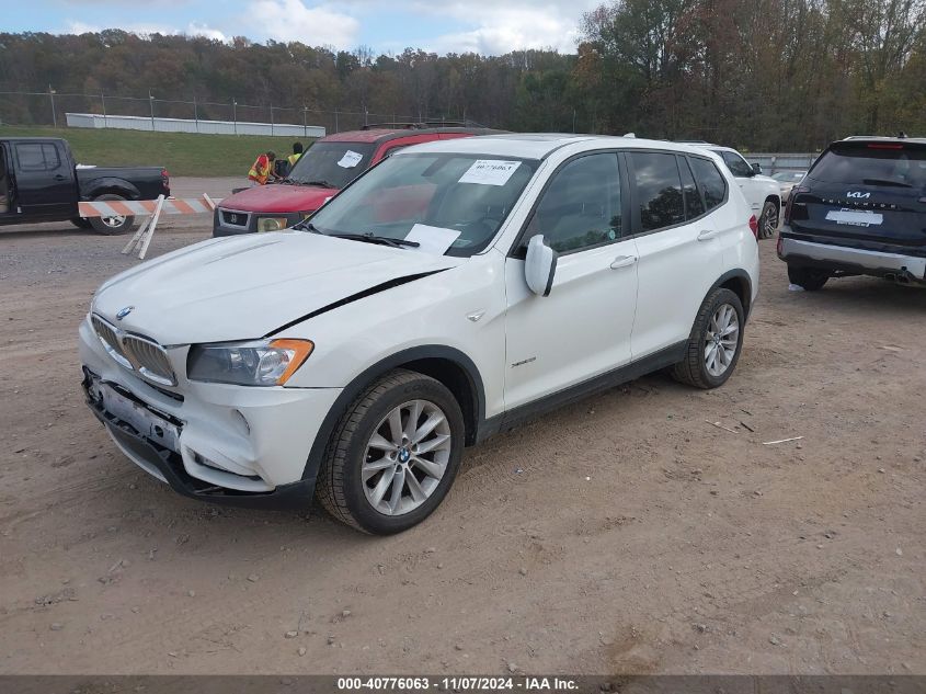 VIN 5UXWX9C58D0A17752 2013 BMW X3, Xdrive28I no.2