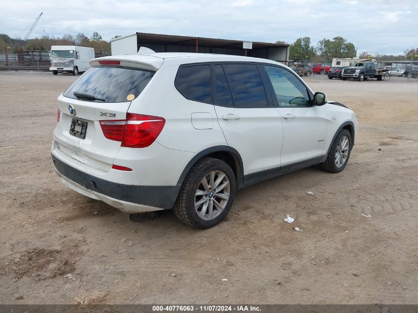 VIN 5UXWX9C58D0A17752 2013 BMW X3, Xdrive28I no.4