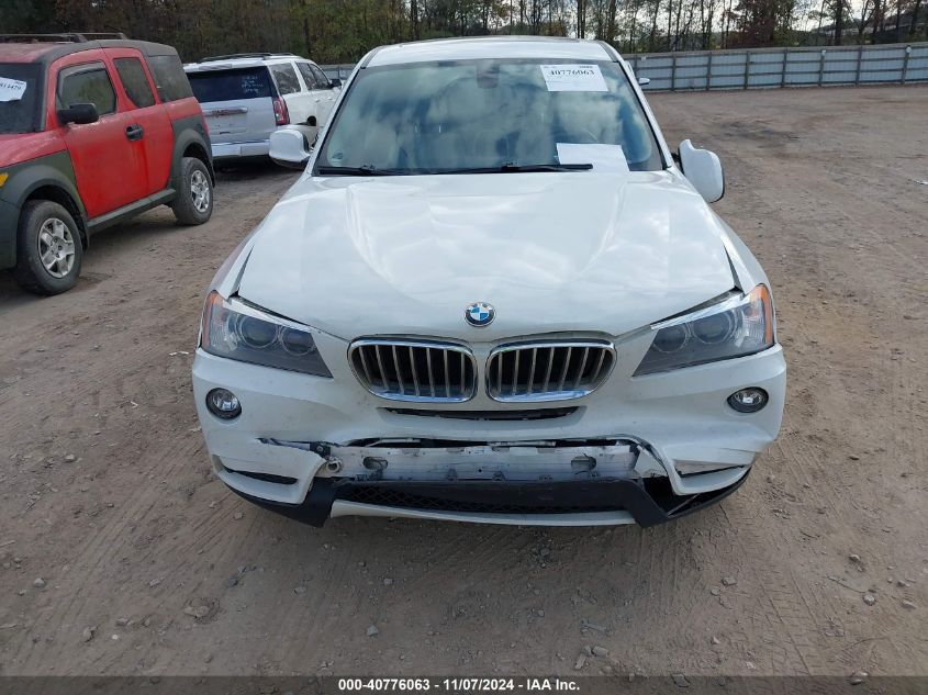 2013 BMW X3 xDrive28I VIN: 5UXWX9C58D0A17752 Lot: 40776063