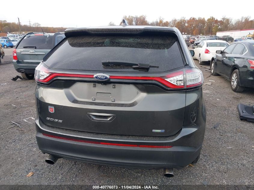 2018 Ford Edge Se VIN: 2FMPK4G90JBC49186 Lot: 40776073