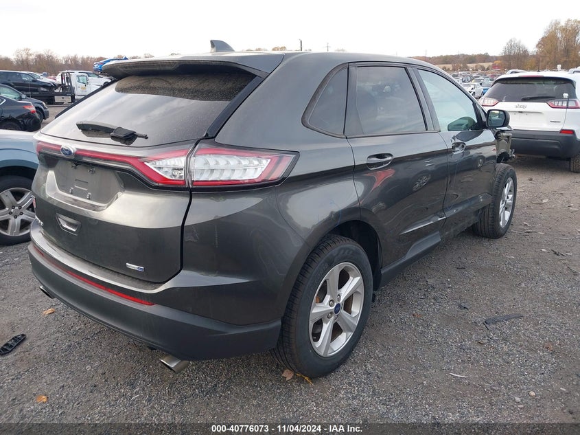 VIN 2FMPK4G90JBC49186 2018 FORD EDGE SE