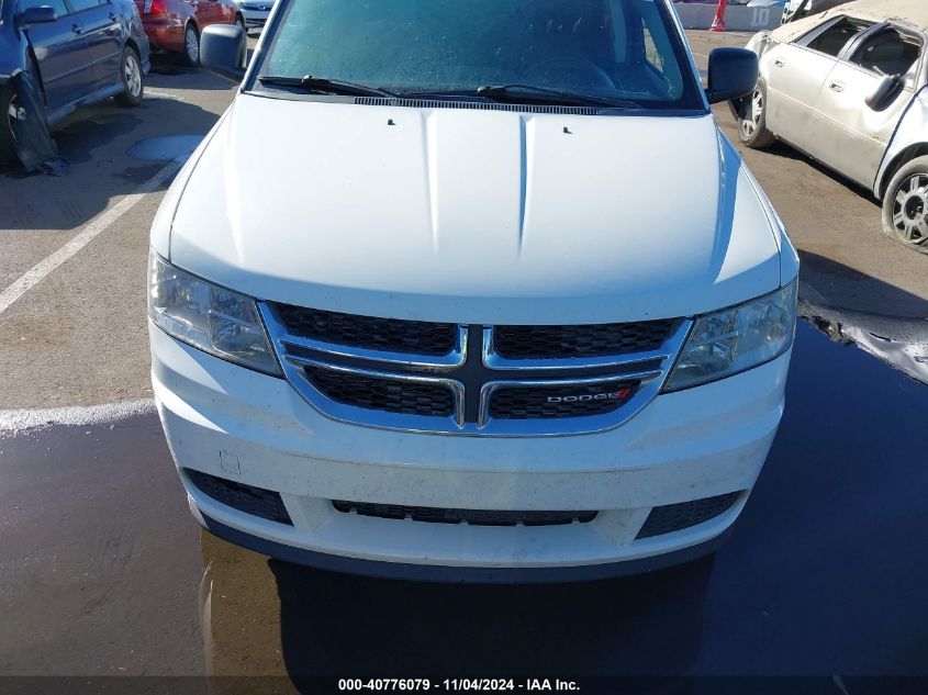 2016 Dodge Journey Se VIN: 3C4PDCAB6GT219630 Lot: 40776079