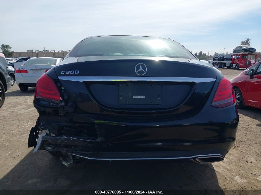 2021 Mercedes-Benz C 300 Sedan VIN: W1KWF8DB1MR628711 Lot: 40776095