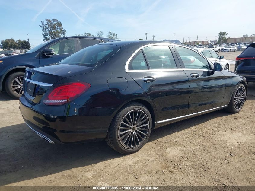 VIN W1KWF8DB1MR628711 2021 Mercedes-Benz C 300, Sedan no.4