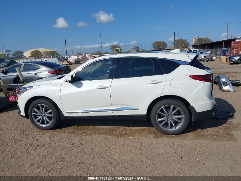 2019 Acura Rdx Technology Package VIN: 5J8TC2H52KL037134 Lot: 40776128