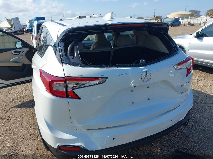 2019 Acura Rdx Technology Package VIN: 5J8TC2H52KL037134 Lot: 40776128