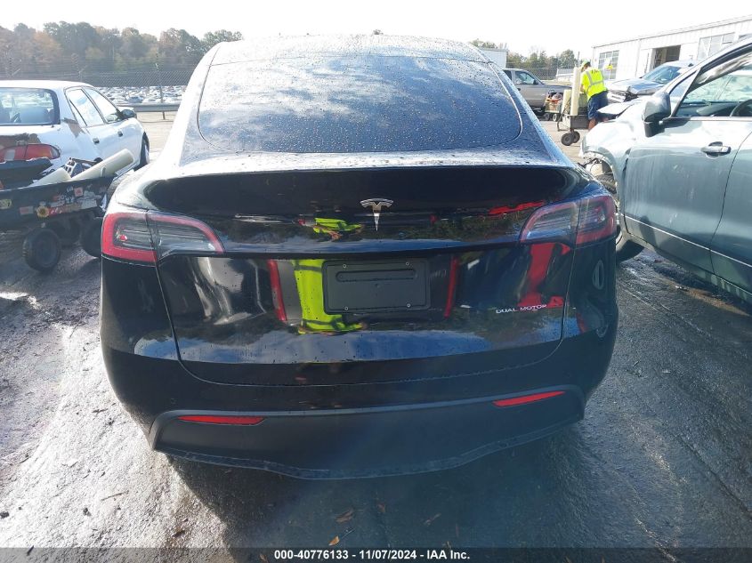 2021 Tesla Model Y Long Range Dual Motor All-Wheel Drive VIN: 5YJYGAEE2MF273201 Lot: 40776133