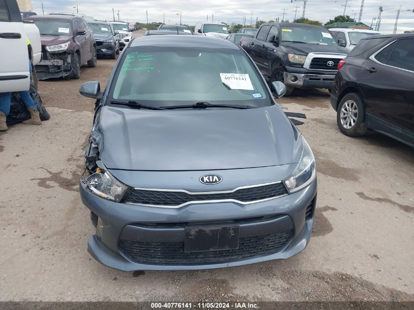 2020 Kia Rio S VIN: 3KPA24ADXLE268444 Lot: 40776141