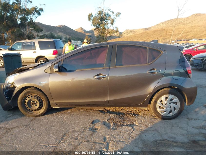 2016 Toyota Prius C Three VIN: JTDKDTB32G1589353 Lot: 40776155