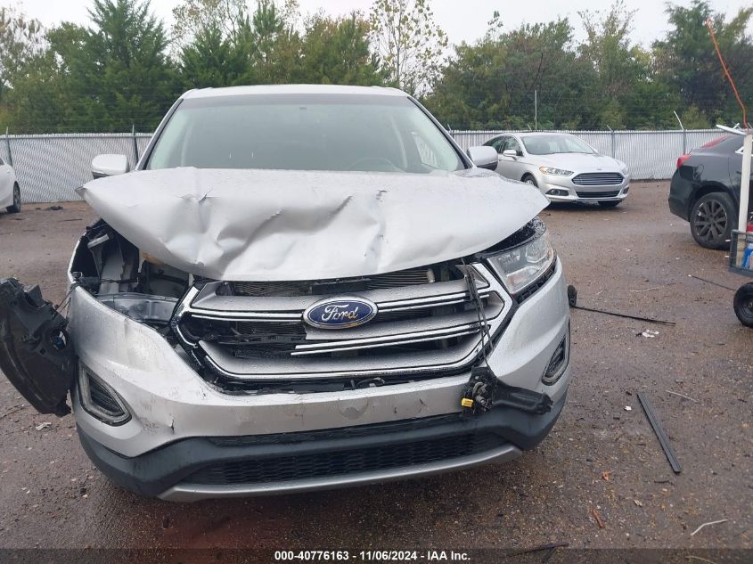 2017 Ford Edge Sel VIN: 2FMPK3J93HBB57406 Lot: 40776163