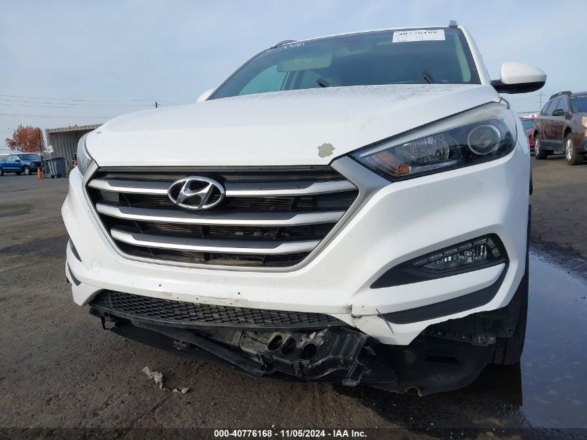 2017 Hyundai Tucson Se VIN: KM8J3CA46HU562810 Lot: 40776168