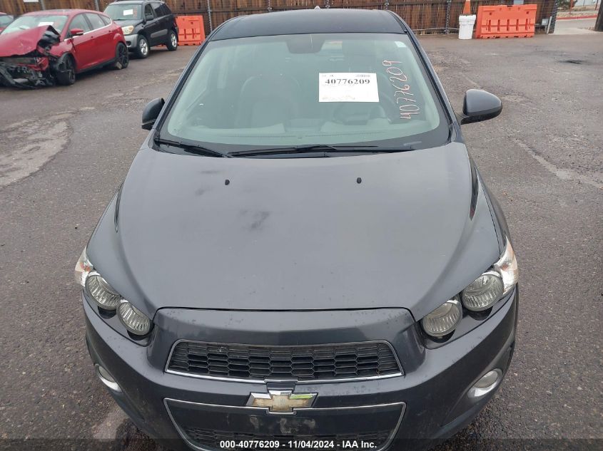 2013 Chevrolet Sonic Ltz Auto VIN: 1G1JE6SH8D4118137 Lot: 40776209