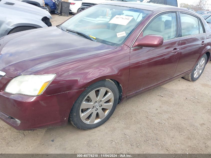 2007 Toyota Avalon Xls VIN: 4T1BK36B67U235465 Lot: 40776210