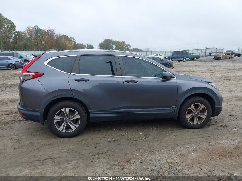 2018 Honda Cr-V Lx VIN: 2HKRW6H3XJH220063 Lot: 40776214