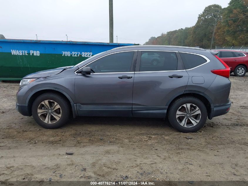 2018 Honda Cr-V Lx VIN: 2HKRW6H3XJH220063 Lot: 40776214