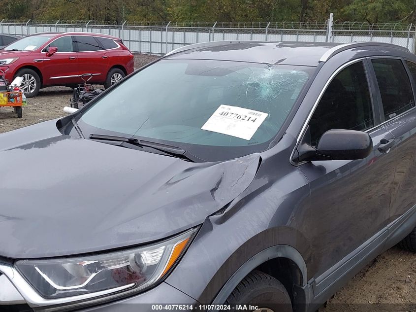 2018 Honda Cr-V Lx VIN: 2HKRW6H3XJH220063 Lot: 40776214