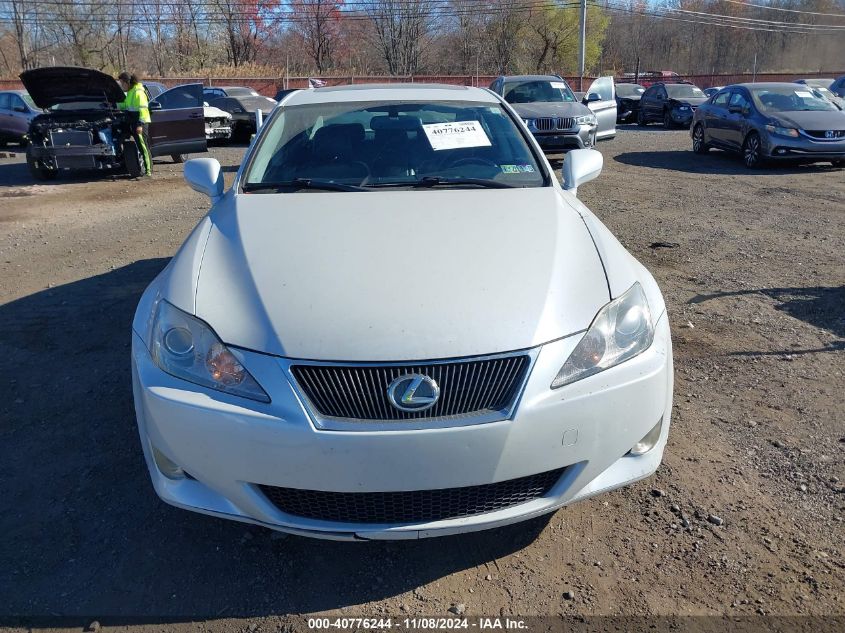 2008 Lexus Is 250 VIN: JTHCK262085018572 Lot: 40776244