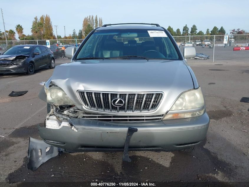 2001 Lexus Rx 300 VIN: JTJHF10U910167790 Lot: 40776250