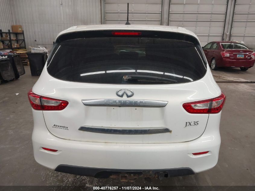 2013 Infiniti Jx35 VIN: 5N1AL0MM1DC303216 Lot: 40776257