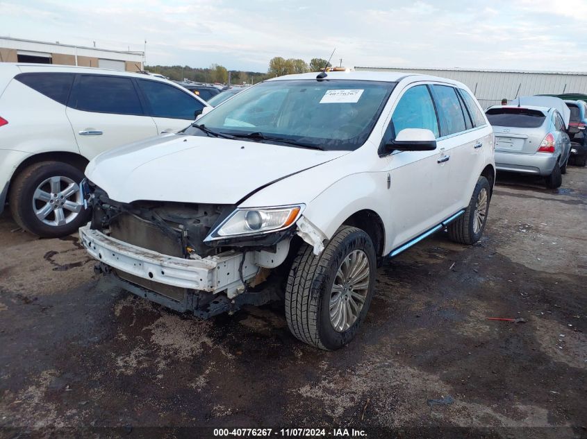 VIN 2LMDJ6JK0EBL03674 2014 Lincoln MKX no.2