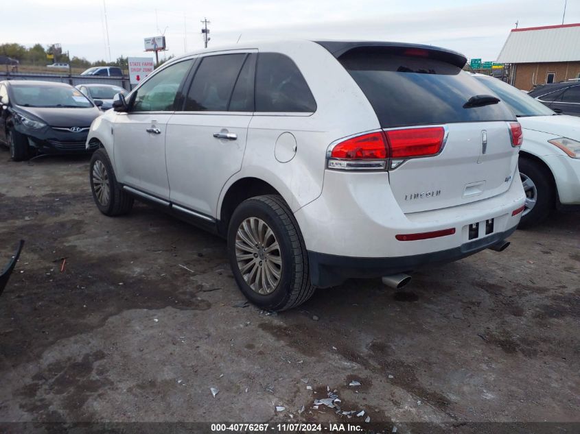 VIN 2LMDJ6JK0EBL03674 2014 Lincoln MKX no.3