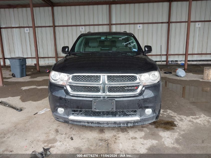 2013 Dodge Durango Crew VIN: 1C4RDHDG3DC597926 Lot: 40776274