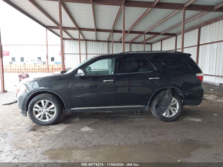 2013 Dodge Durango Crew VIN: 1C4RDHDG3DC597926 Lot: 40776274