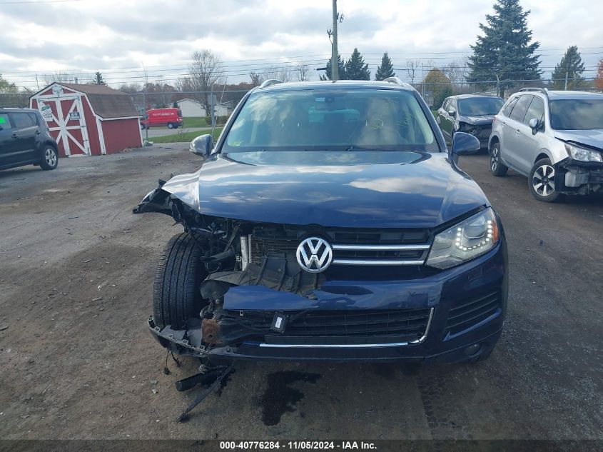 2013 Volkswagen Touareg Tdi Lux VIN: WVGEP9BP3DD002691 Lot: 40776284