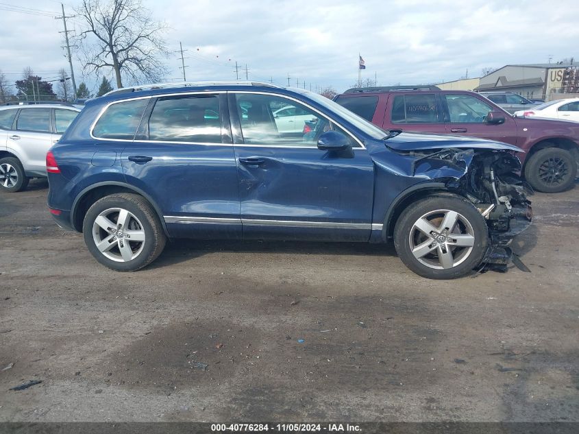 2013 Volkswagen Touareg Tdi Lux VIN: WVGEP9BP3DD002691 Lot: 40776284