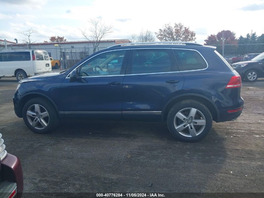 2013 Volkswagen Touareg Tdi Lux VIN: WVGEP9BP3DD002691 Lot: 40776284