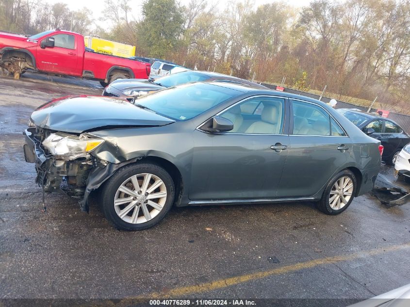 2012 Toyota Camry Xle VIN: 4T4BF1FK5CR247454 Lot: 40776289