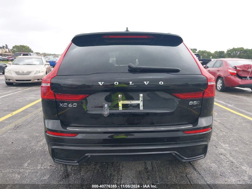 2024 Volvo Xc60 B5 Plus Dark Theme VIN: YV4L12RLXR1715018 Lot: 40776385