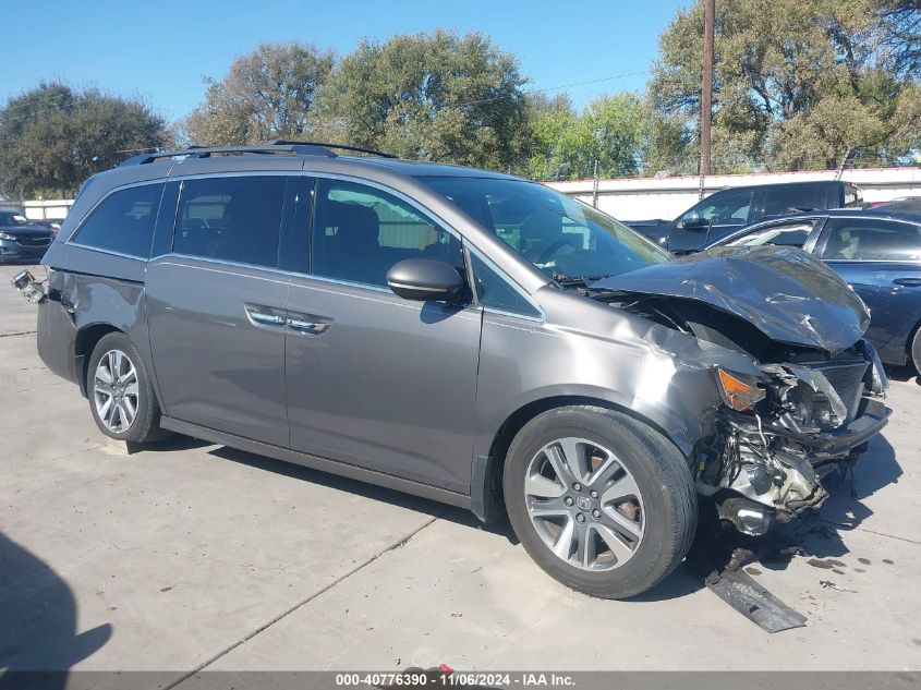 2016 Honda Odyssey Touring/Touring Elite VIN: 5FNRL5H92GB012516 Lot: 40776390