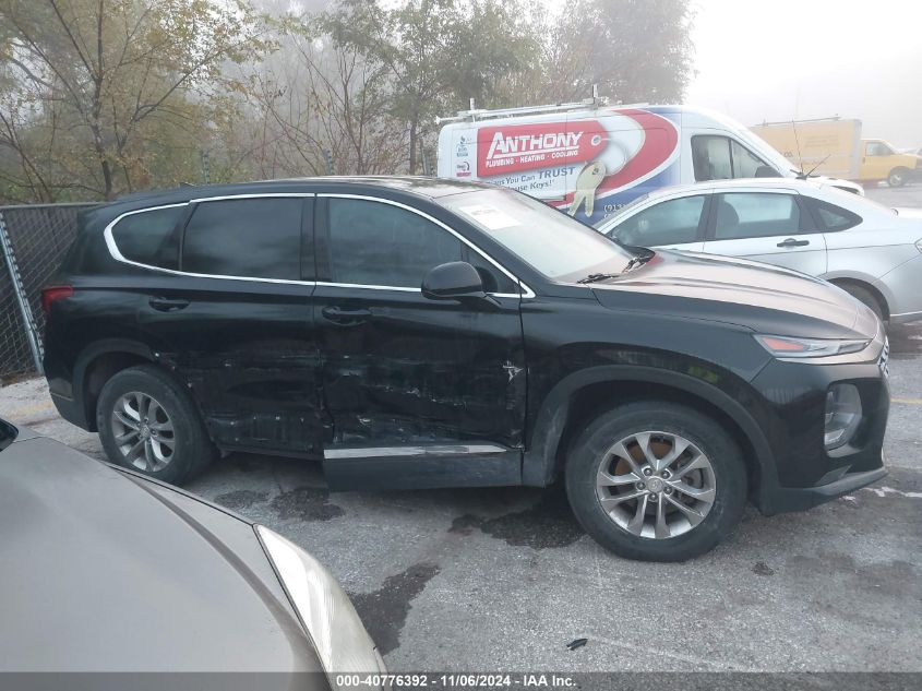 2019 Hyundai Santa Fe Sel VIN: 5NMS33ADXKH051804 Lot: 40776392