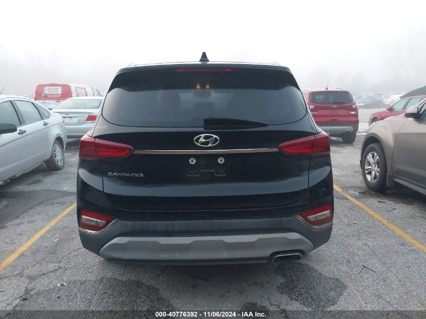 2019 Hyundai Santa Fe Sel VIN: 5NMS33ADXKH051804 Lot: 40776392