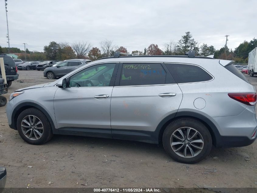 2017 Hyundai Santa Fe Se VIN: KM8SMDHF9HU176736 Lot: 40776412