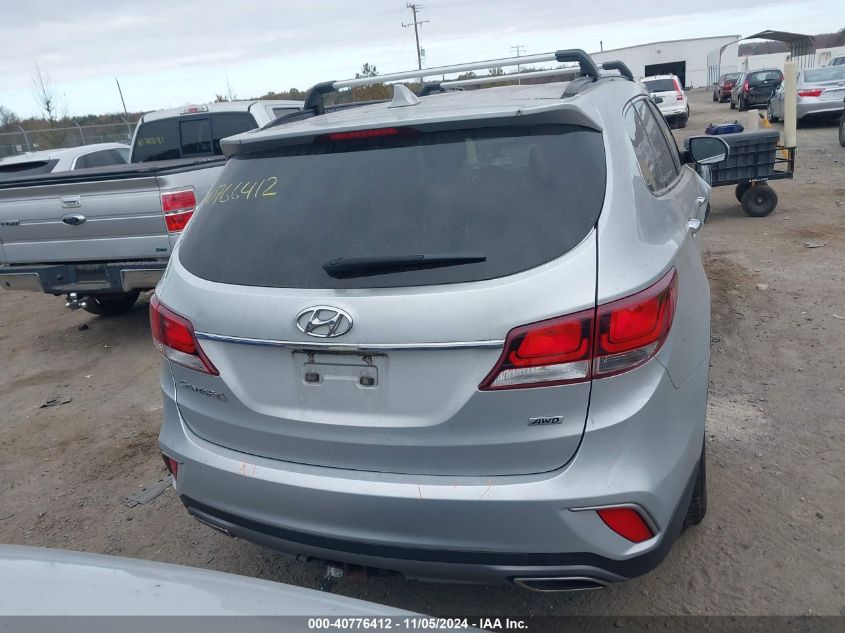 2017 Hyundai Santa Fe Se VIN: KM8SMDHF9HU176736 Lot: 40776412