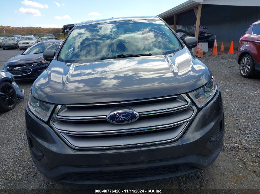 2018 Ford Edge Se VIN: 2FMPK3G93JBC25278 Lot: 40776420