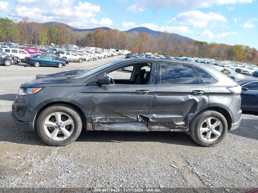 2018 Ford Edge Se VIN: 2FMPK3G93JBC25278 Lot: 40776420