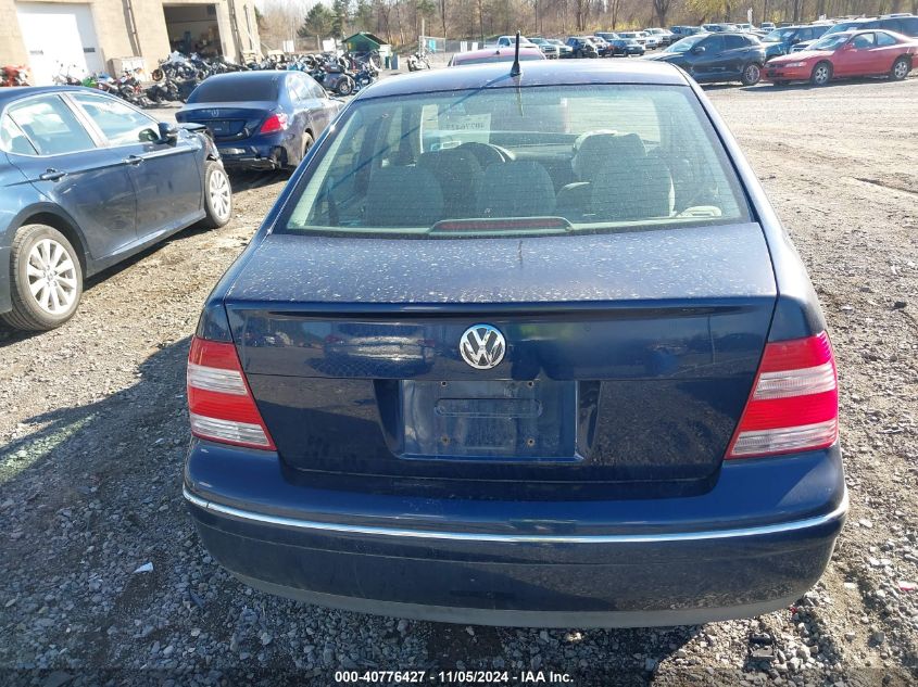 2005 Volkswagen Jetta Gl VIN: 3VWRA69M75M019000 Lot: 40776427