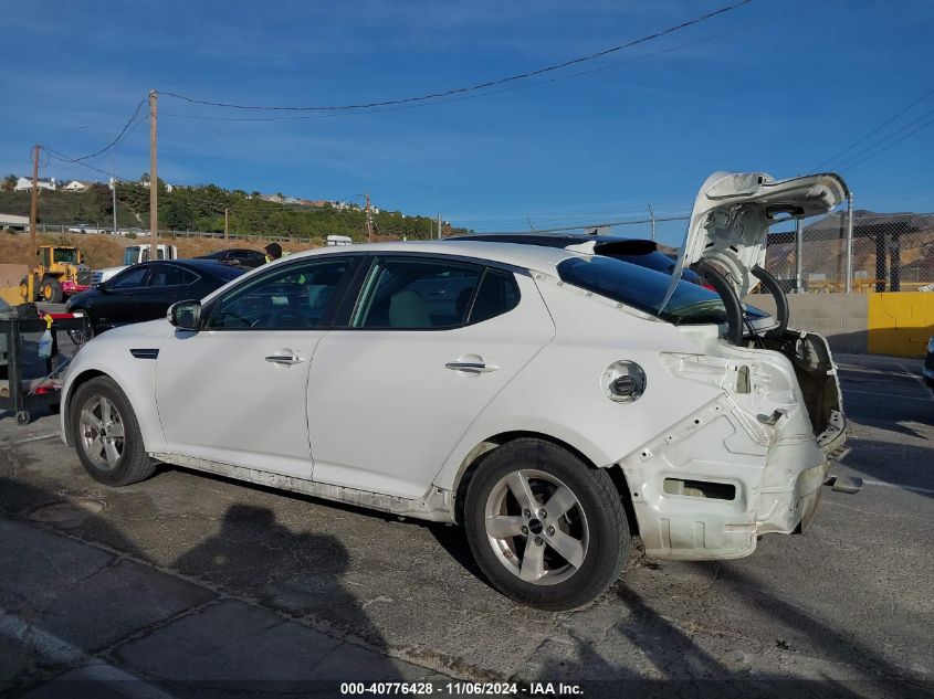 2015 Kia Optima Lx VIN: KNAGM4A79F5661864 Lot: 40776428