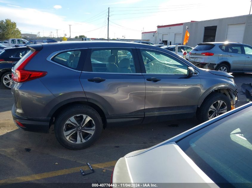 2017 Honda Cr-V Lx VIN: 5J6RW6H38HL001246 Lot: 40776443