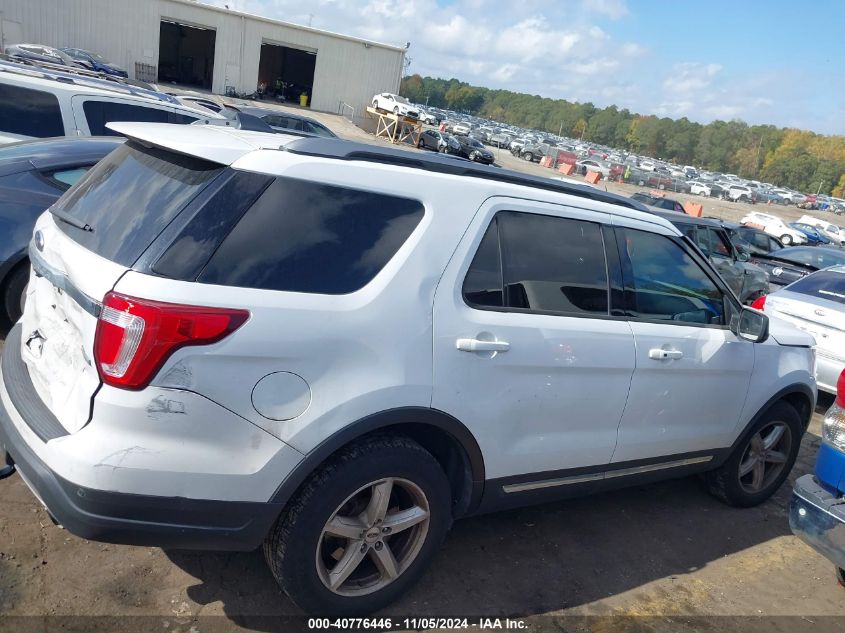 2018 Ford Explorer Xlt VIN: 1FM5K7DH2JGB88789 Lot: 40776446