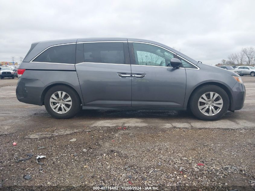 2014 Honda Odyssey Ex-L VIN: 5FNRL5H63EB096042 Lot: 40776452