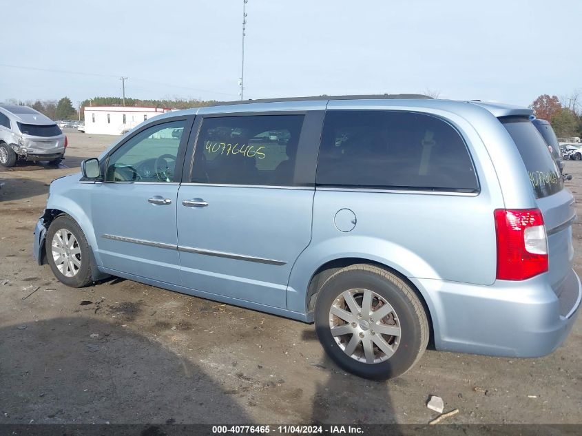 2016 Chrysler Town & Country Touring VIN: 2C4RC1BG6GR255024 Lot: 40776465