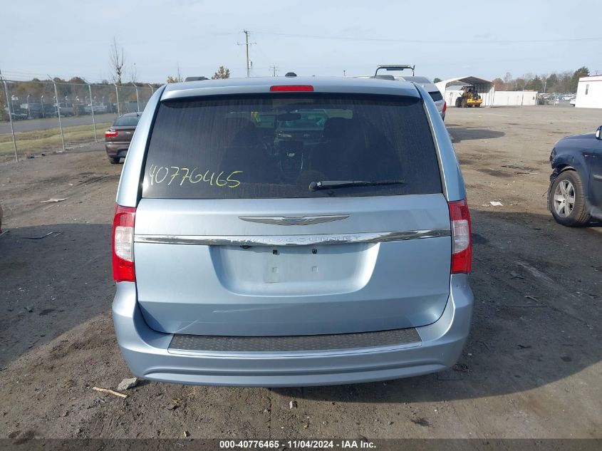 2016 Chrysler Town & Country Touring VIN: 2C4RC1BG6GR255024 Lot: 40776465