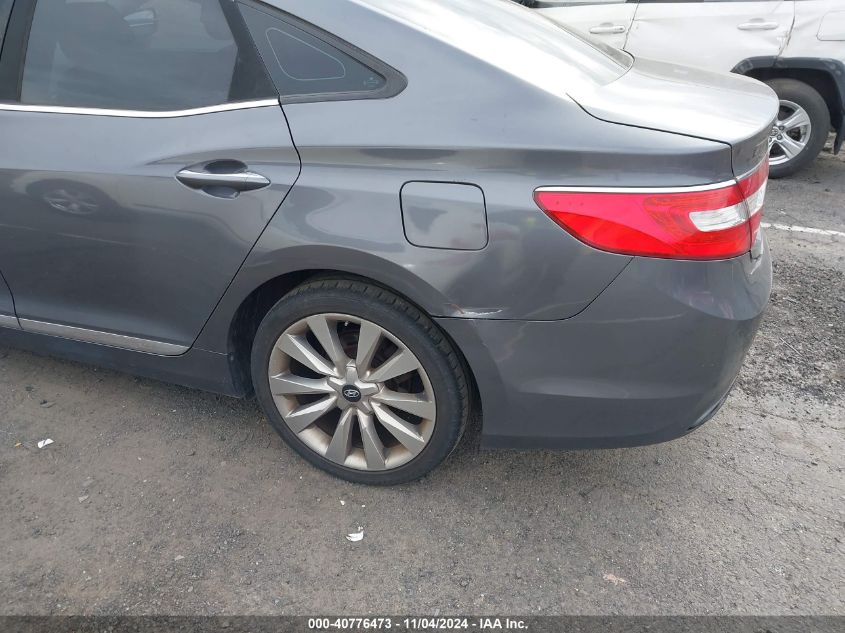 2013 Hyundai Azera Gls/Limited VIN: KMHFH4JG0DA322588 Lot: 40776473