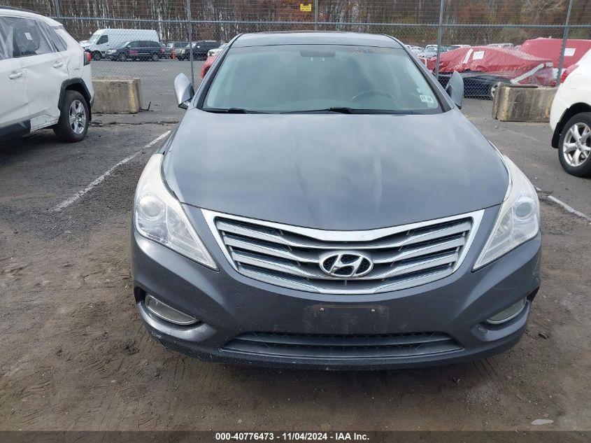 2013 Hyundai Azera Gls/Limited VIN: KMHFH4JG0DA322588 Lot: 40776473