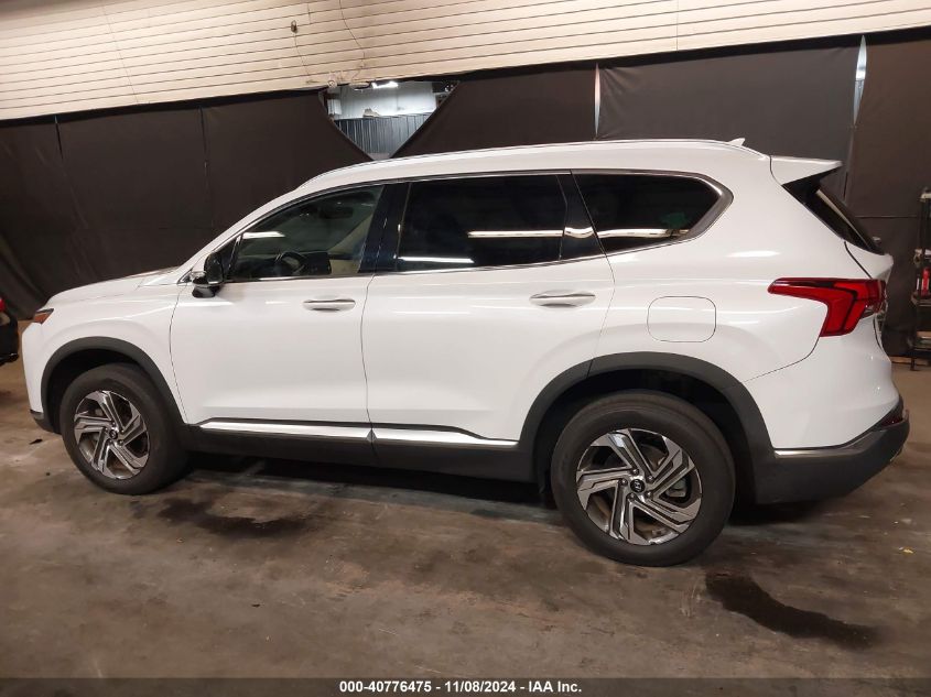 2021 Hyundai Santa Fe Sel VIN: 5NMS6DAJ3MH344448 Lot: 40776475