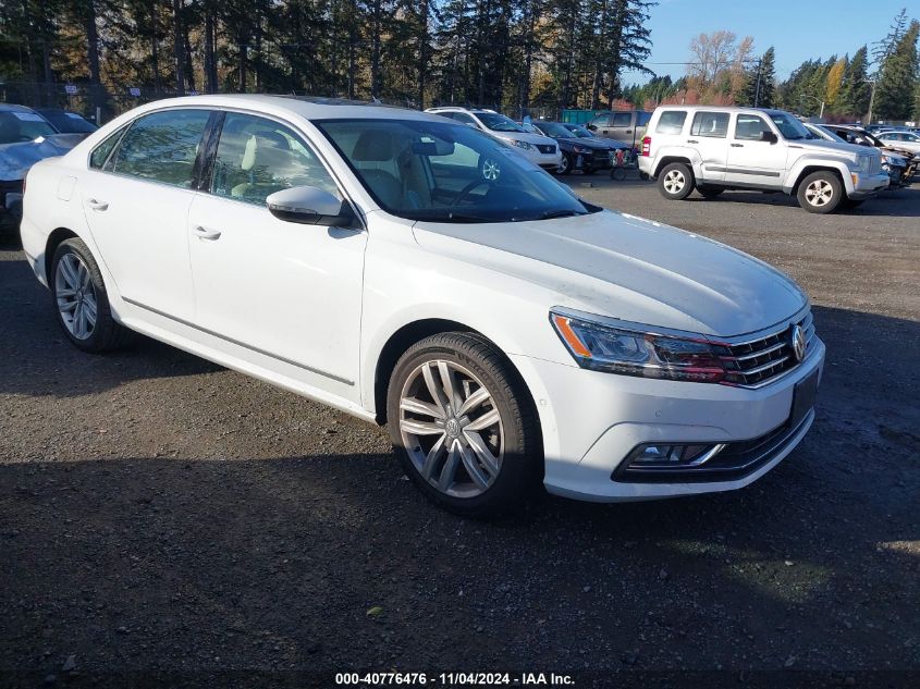 2017 VOLKSWAGEN PASSAT 1.8T SEL PREMIUM - 1VWCT7A35HC033606